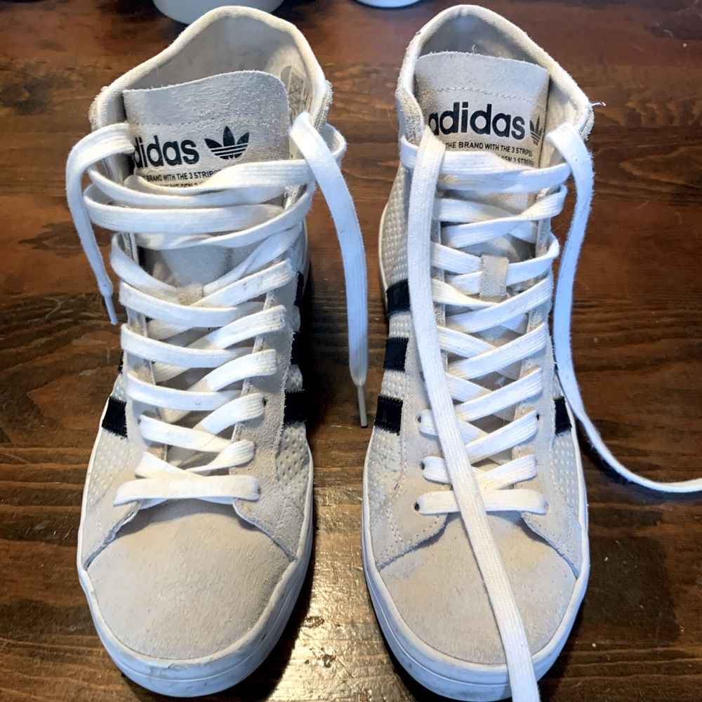 ADIDAS High-Top Suede Sneaker